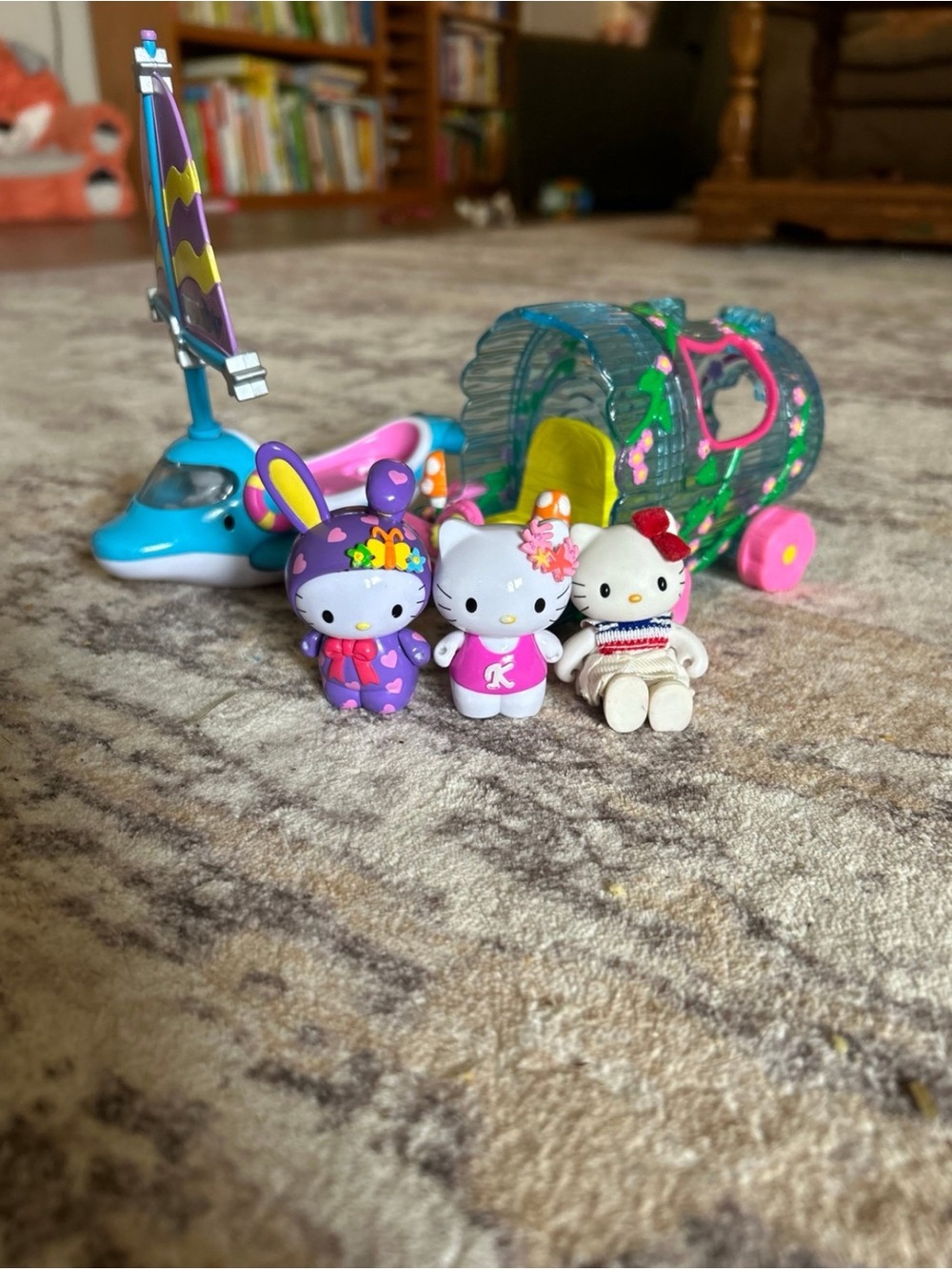 Hello Kitty vintage Mini Figure Playsets